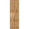 Ekena Millwork Joined Board-n-Batten Shutters w/Z-Bar, Rough Sawn Western Red Cedar, 21 1/2W x 69H, PR RBJ06Z21X069RWR - alternate 4